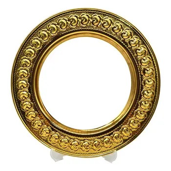 

Sublimation 20 cm Gold Metal Plate-Rose