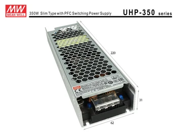 

MeanWell CV power supply 12V 350W 29,2A fanless UHP-350-12 transformer AC 220V to DC 12V for Led lights inside