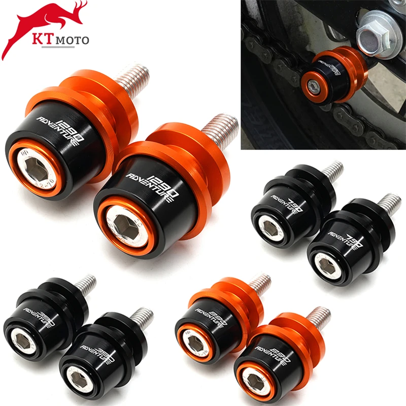

For KTM 390 790 890 ADVENTURE 1290 Super Adventure 2019-2023 10MM Motorcycle Accessories CNC Swingarm Spool Slider Stand Screws