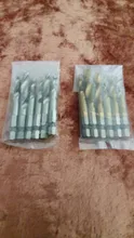 BINOAX 6 uds titanio HSS combinación broca avellanado hexagonal vástago M3-M10