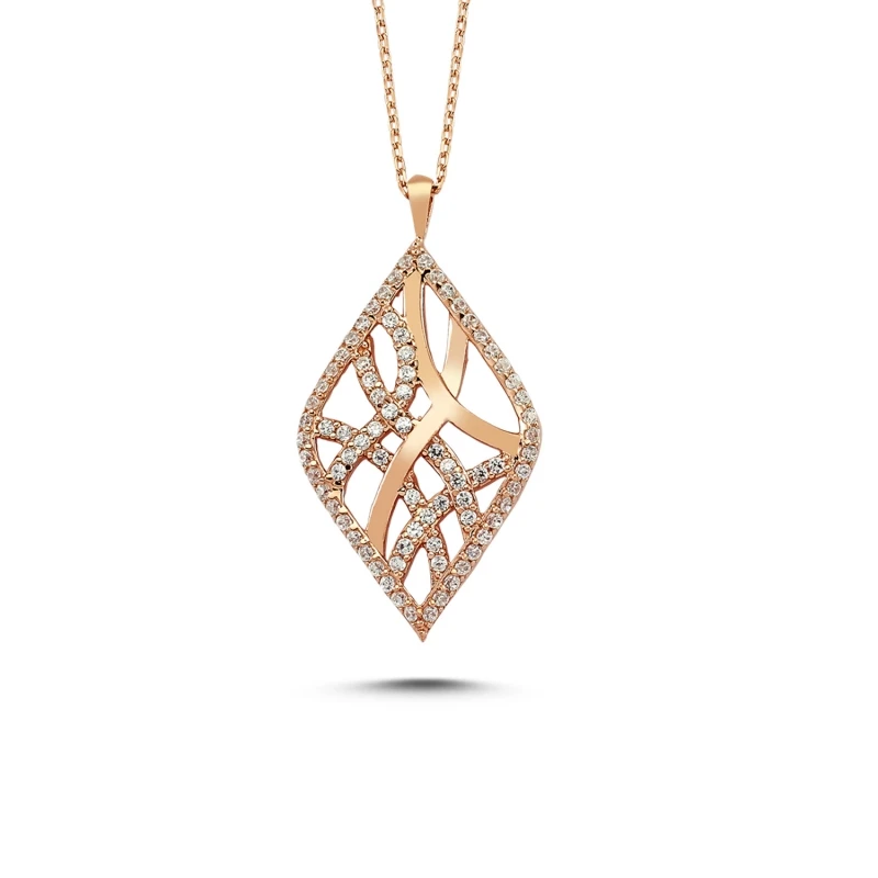 

Zircon Stone Ghost Pendant