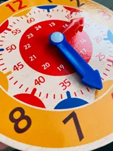 Juguetes de reloj de madera Montessori para niños, hora y minuto, relojes cognitivos, juguetes para niños, preescolar temprano, ayudas para enseñanza