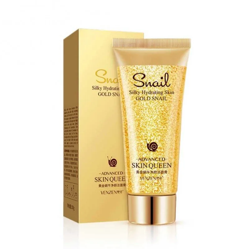 Venzen gel foam for washing with snail mucin and gold particles 100 ml | Красота и здоровье