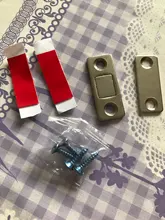 Myhomera-Cierre magnético fuerte para puerta de gabinete, pestillo para puertas de muebles, parada magnética, armario ultrafino, 20 juegos/8 juegos
