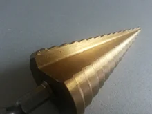 3 uds HSS titanio broca 4-12 4-20 4-32 de perforación de Metal de acero de alta velocidad cortador de agujeros para madera taladro de cono