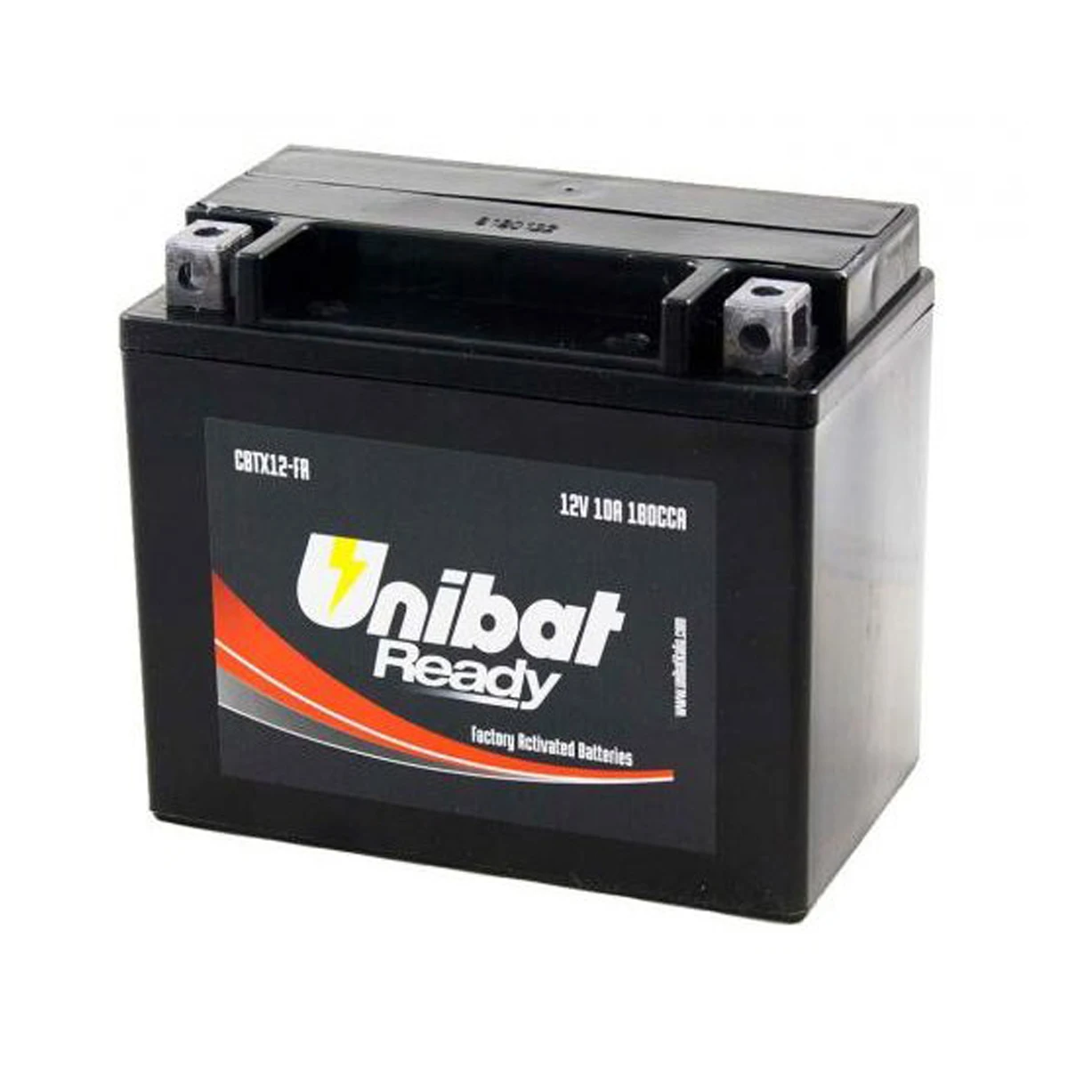 Unibat Cbtx12-Fa-Ready-To-Use Sigillato Moto Cbtx12-Fa Batteria (Ytx12-Fa Equivalente) Moto Rcycle