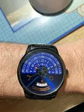 Mens Watch Mechanical-Watch DOM Luxury Stainless-Steel M-1335 Creative Personality