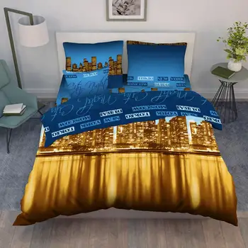 

Bed linen Calico Vasilisa-"Night City"