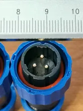Conector a prueba de agua SP16 IP68, enchufe macho y hembra de 2/3/4/5/6/7/8/9 Pines, conector de Cable de montaje en Panel, enchufe de aviación