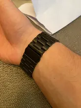 UEBN-Correa de Metal clásica de acero inoxidable para Apple watch, Series 6, 40mm, 44mm, banda para iWatch 5, 4, 3, 2, pulsera de 42mm y 38mm