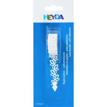 

Ribbon openwork decorative Brunnen Heyda, self-adhesive, 24mm x 2 m b