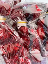 Mechones brasileños de onda de agua con cierre, cabello humano rojo borgoña, mechones de colores con cierre, pelo Remy Pinshair 99J