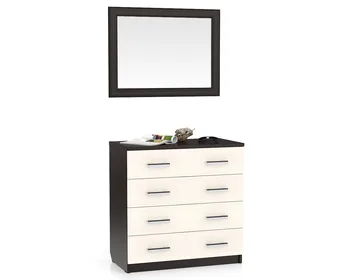 

Chest of MDF-K10 with mirror color oak/Wenge