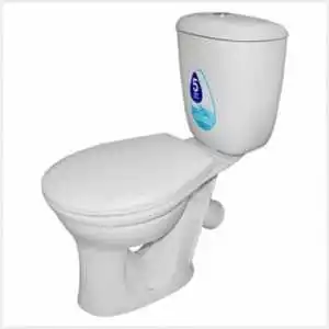 

Toilet seat compact Santeri collar standard oblique release, with seat, white crap (1. p401.7.s01.00b. F)