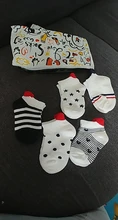 Calcetines cortos para bebé de 0 a 2 años, medias bonitas de malla de algodón con corazón rojo para niña, media blanca para recién nacido, 5 par/lote