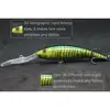 wLure 13cm 14.3g Deep Diving Tight Wobble Slow Floating Fishing Lure 2022 New Model High Quality ABS Construction M758 ► Photo 2/6