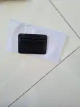 Cartera mágica de cuero para hombre, cartera pequeña con bolsillo para monedas, monedero, tarjetero, Clip para dinero en efectivo, 2021