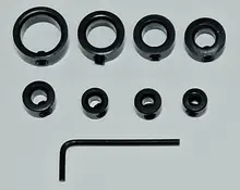 Drill-Bit Locator-Tool Depth-Stop Woodworking Wrench Ring-Positioner-Drill 3-12mm 