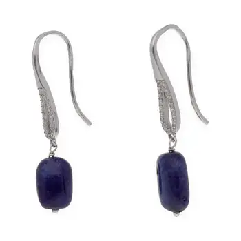 

Silver Earrings 925 Sapphires