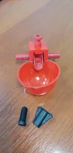 Bebedero de aves de corral, fuente de plástico para codorniz, alimentación de agua, paga el flete para evitar pérdida, 1 Uds.