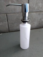 Sink Lotion-Pump Soap-Dispenser Liquid-Soap Built-In Organizer Bathroom Kitchen for And