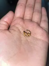 XIYANIKE-pendientes de plata de primera ley con forma de hoja para mujer, aretes pequeños, plata esterlina 925, Circonia cúbica, zirconia, circonita, zirconita, ajustable, hecho a mano