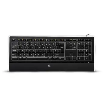 

Logitech K740 USB keyboard QWERTZ German Black