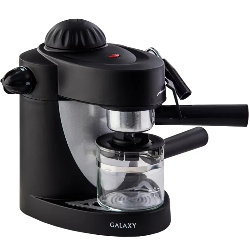 Кофеварка Galaxy GL 0752 (Мощность 900 Вт, объем 0.24 л, капучинатор, переключатель режимов)
