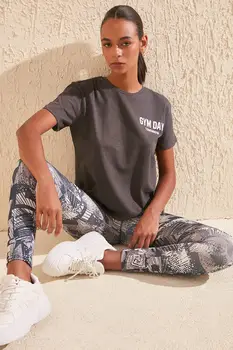 

Trendyol Printed Sports T-Shirt TWOSS20TS0418