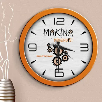 

Personalized Professional Mechanical Engineer Wood Wall Clock-1