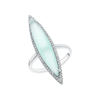

Silver ring with sieve and cubic zirconium sunlight sample 925