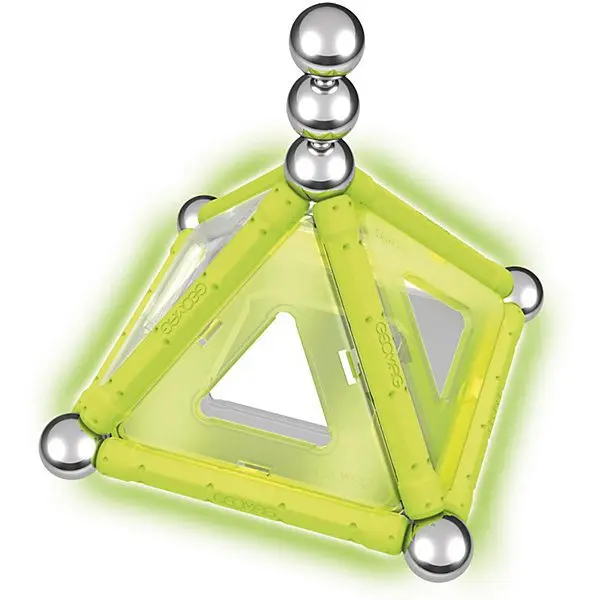 Магнитный конструктор Geomag "Glow", 22 детали