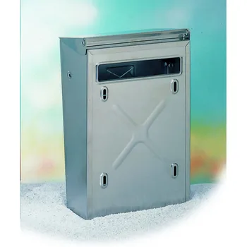 

SILMEC Mailbox 10-003 by Stainless Steel Fence with Roof