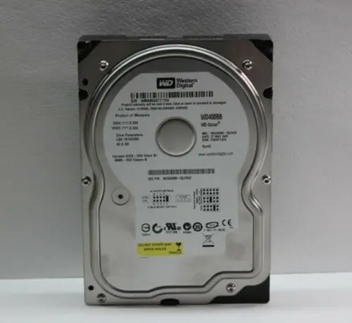 Жесткий диск Western Digital wd400bb-55jhc0 wd400bb 40 ГБ 0 IDE 3.5 б/у | Компьютеры и офис