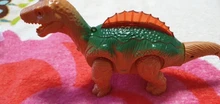 Dinosaurio eléctrico que camina, juguete de dinosaurios brillantes con sonido, modelo de animales para niños, regalo interactivo