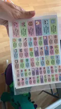 Etiqueta para planchar con diseño de dibujos animados, pegatinas con nombres personalizados, impermeable, compatible para uniforme escolar, accesorios de ropa