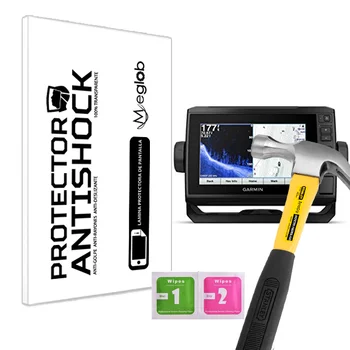 

Screen protector Anti-Shock Anti-scratch Anti-Shatter compatible with Garmin echoMAP CHIRP 74sv