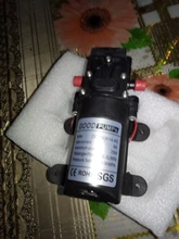 DC 12V 24V 6L/Min Water High Pressure Diaphragm Self Priming Pump 70W Reflow type
