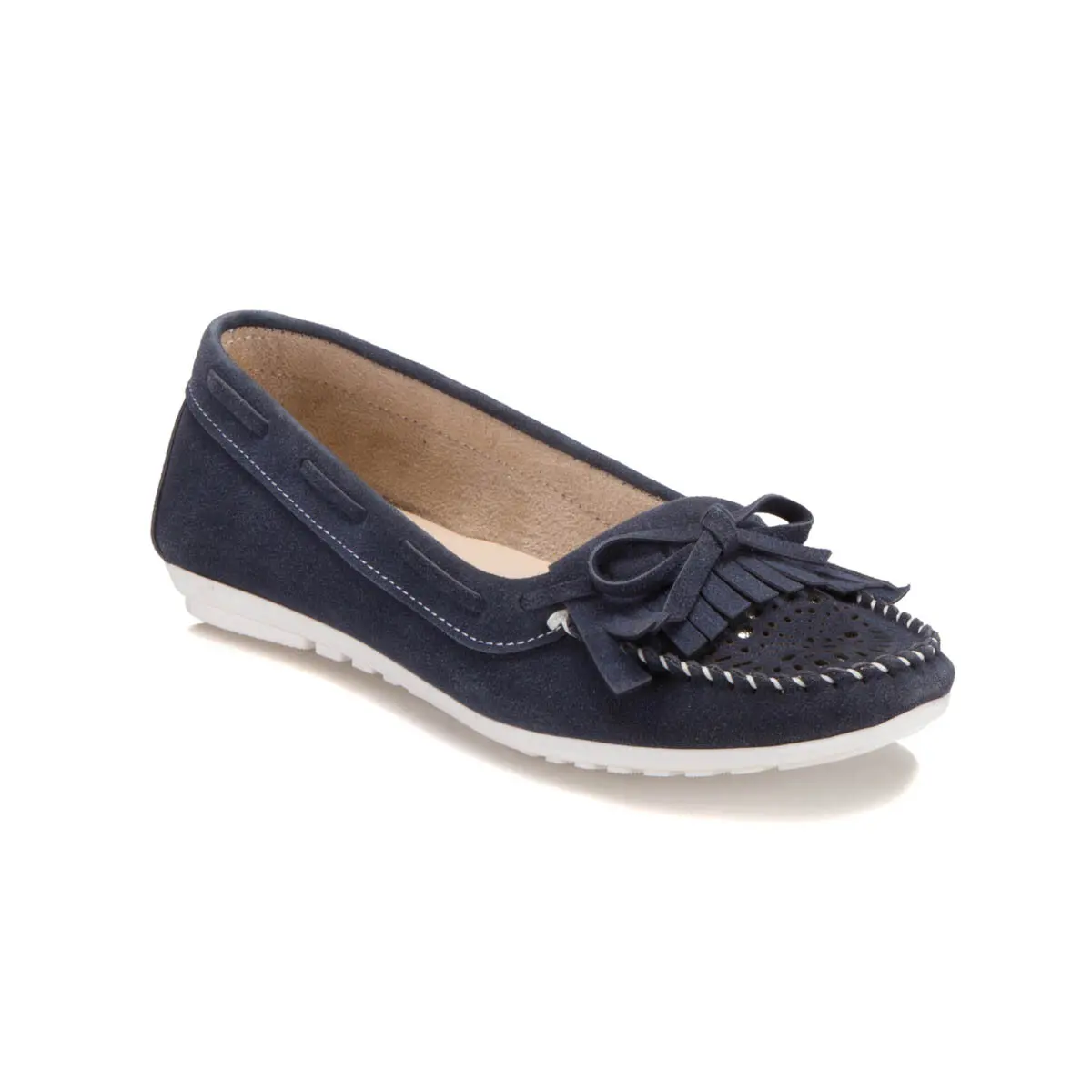 

FLO U2752 Navy Blue Women 'S Loafer Shoes Art Bella