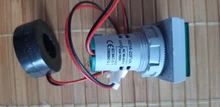 Voltímetro Digital LED cuadrado AC 50-500V 0-100A, amperímetro 110V 220V, medidor de corriente de voltaje, voltímetro, Detector de Tester de voltios para coche