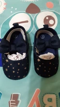Zapatos de cuna para niño niña recién nacido, zapatillas informales con estampado de lunares y lazo