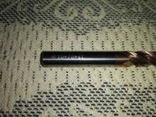 Kit de cortadora de fresado para perforar distintos materiales, conjunto de accesorios de máquina de mecanizado CNC de carburo recubierta de acero tungsteno y 4 flautas de 1, 2, 4 ,5, 6, 8, 10 y 12mm, modelo HRC55