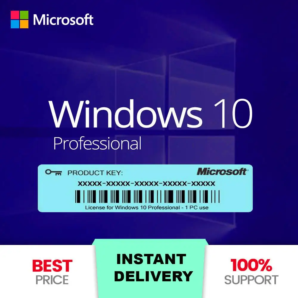 licenca windows 10 pro