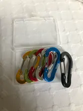 Booms Fishing CC1-ganchos de mosquetón pequeños de acero, accesorios de pesca multiherramienta para acampar al aire libre, 6 uds.