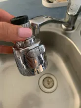 Grifo del difusor de agua Aireador de grifo de ahorro giratorio, filtro de boquilla, cabezal giratorio, de la llave burbujeador, 360