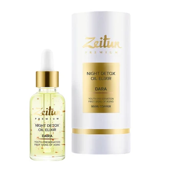 

Night detox elixir face Dara anti-first signs of aging with 99.9% copper