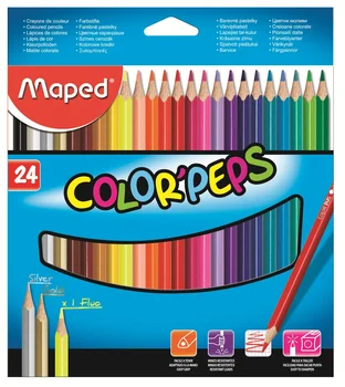 

Set of pencils color PEPs 24 color maped 183224