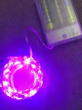 Light-String Garland Copper-Wire-Lights Battery-Power Festoon Fairy LED Christmas Feimefeiyou