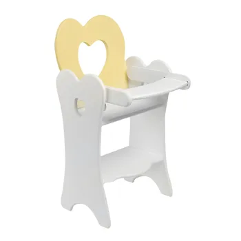 

Dolls Accessories PAREMO A highchair for feeding, color: pale yellow for children toys for kids game furniture doll houses furniture for bed accessories clothes for dolls
