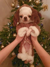 Pet-Dog-Clothes Jacket Puppy Coat Small Dogs Christmas Chihuahua Fleece Winter Warm Autumn